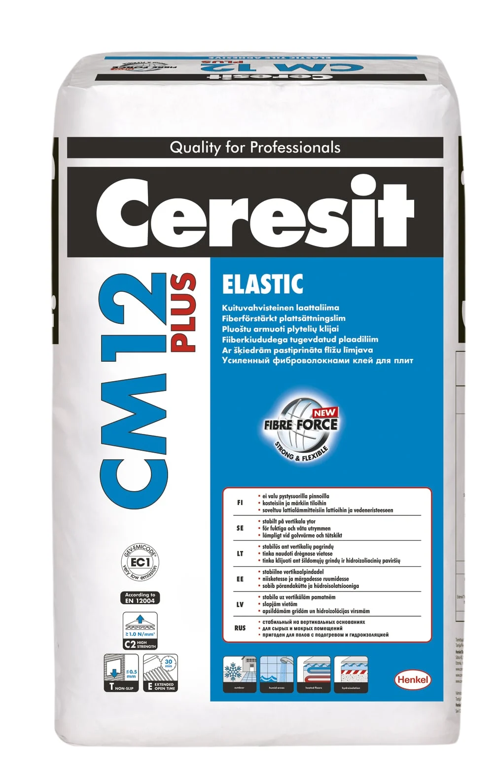 LĪME FLĪŽU CERESIT CM12 C2TE 25KG