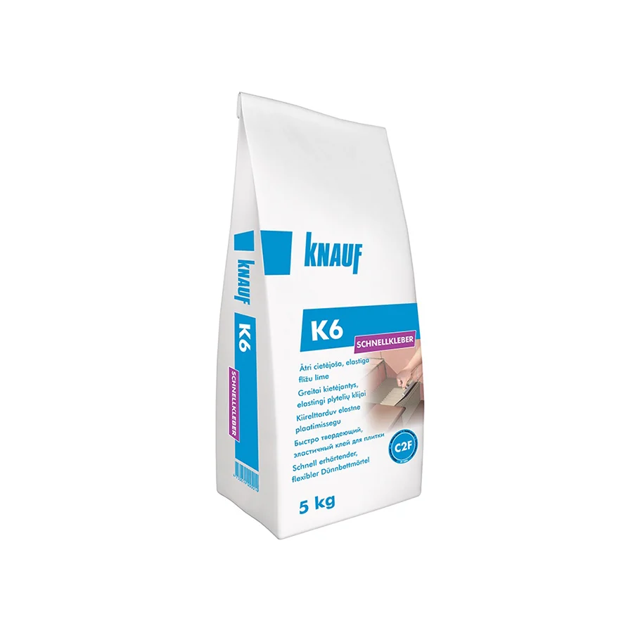 LĪME FLĪŽU KNAUF K6 ELASTĪGA 5KG
