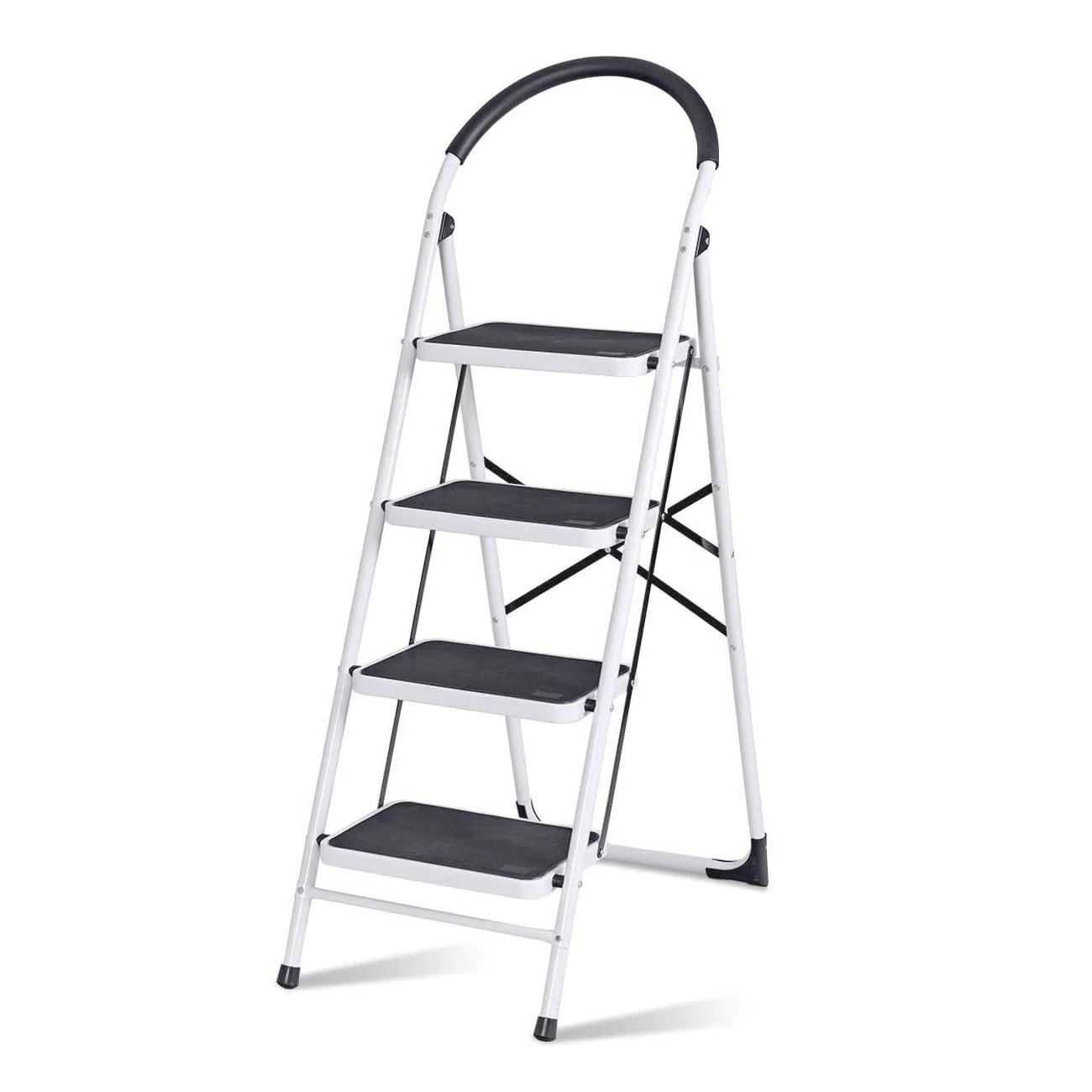 LADDERS BL-C104 4 STEPS WHITE