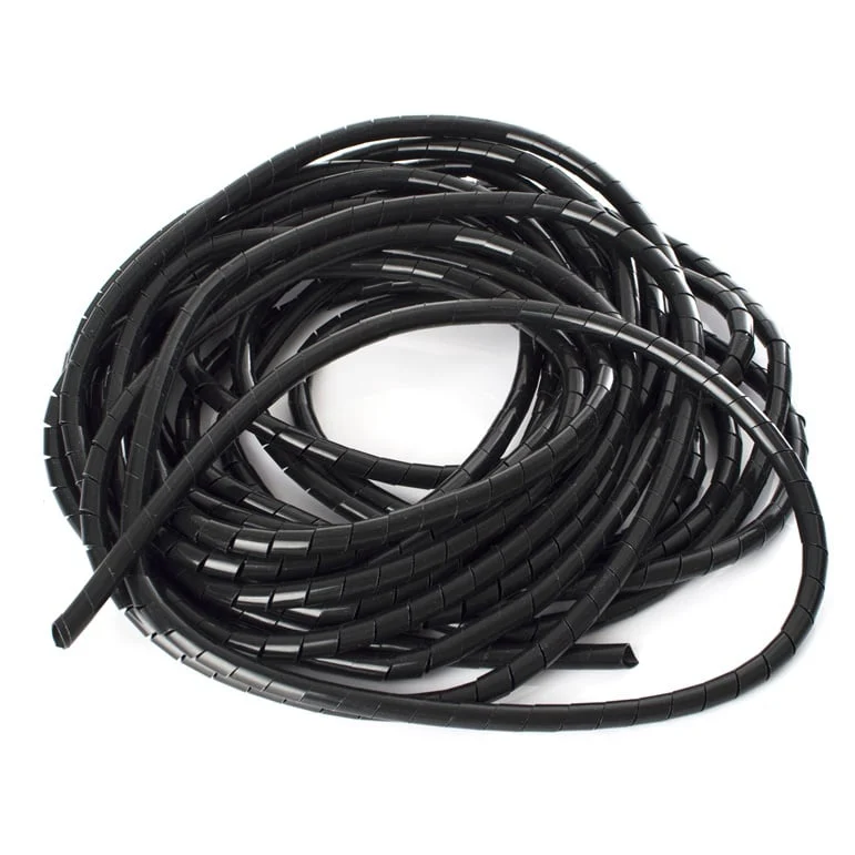 SPIRAL CABLE TUBE SWB-10 10M BLACK