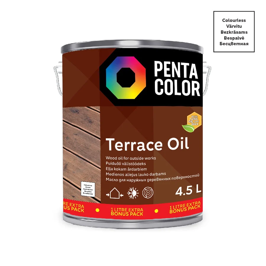 OIL FOR TUNG WOOD DECKS EC BASE 3.5+1L