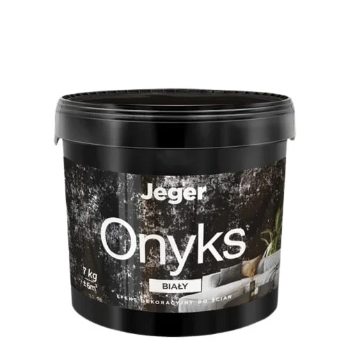 APMETUMS DEKOR. JEGER ONYKS WHITE 7KG