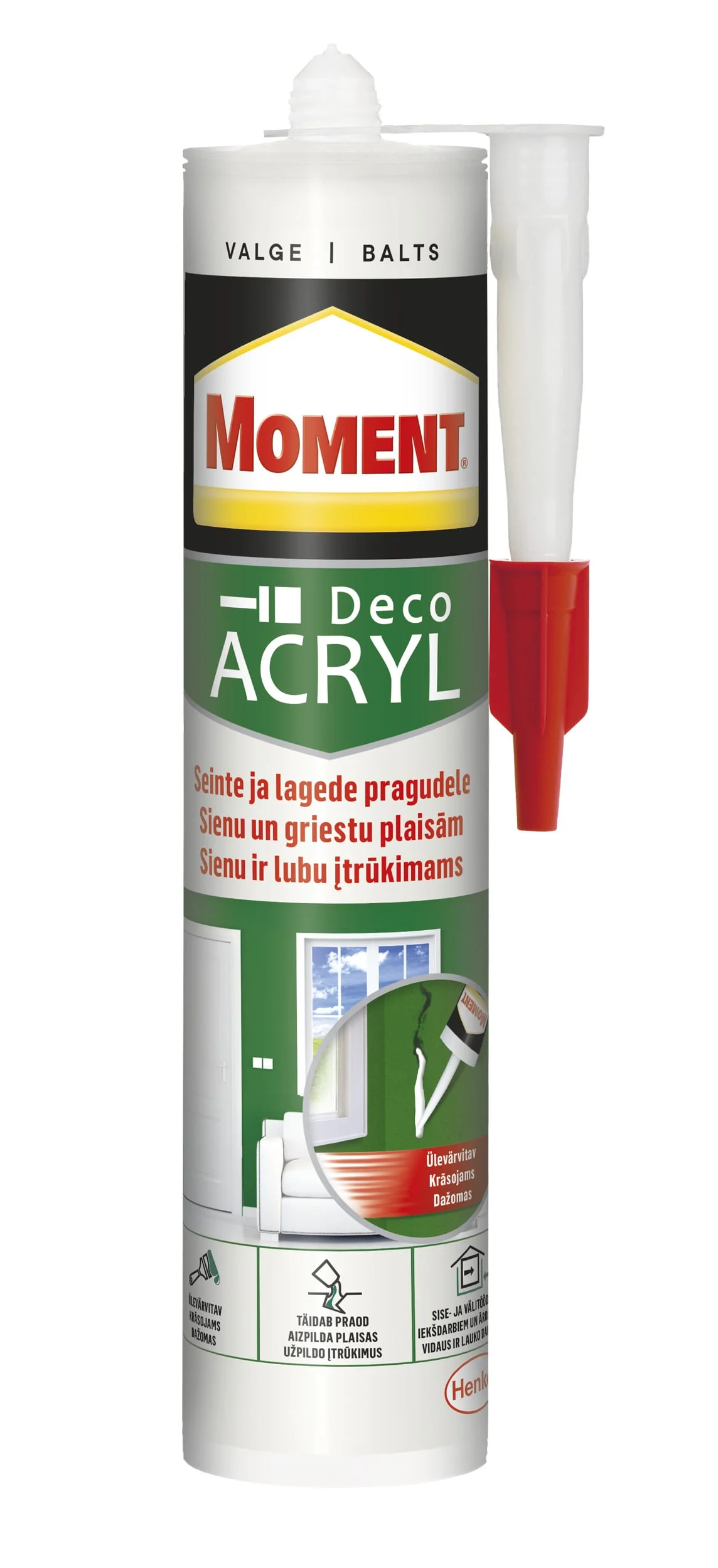 AKRILS MOMENT 280ML BALTS