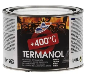 KRĀSA KARST. TERMANOL 400C 0,45L MELNA