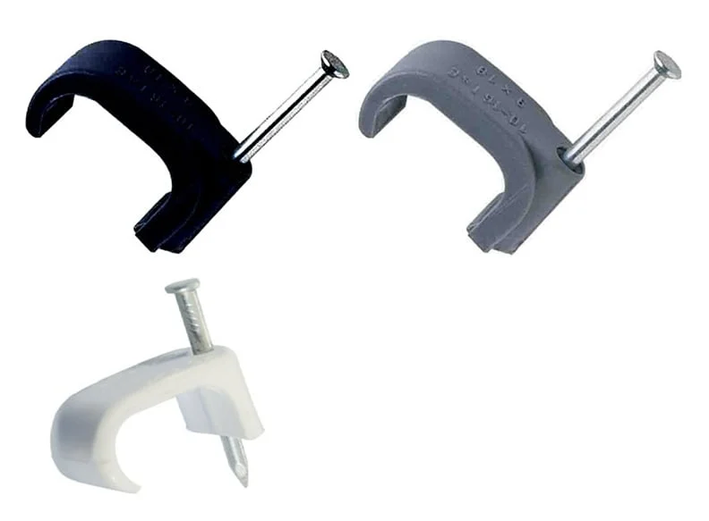 CABLE CLAMPS NC5X8 WHITE 20PCS