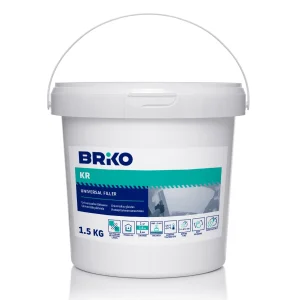 ŠPAKTELE BRIKO 1,5 KG AR KRĪTA PILDĪJUMU