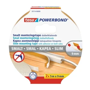 LĪMLENTE TESA DIVPUSĒJA ŠAURA 2X5MX9MM