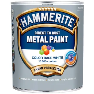 METĀLA KRĀSA HAMMERITE SMOOTH BW 0.7L
