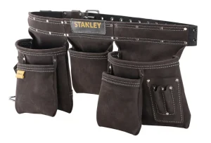 STANLEY КОЖАНЫЙ ПОЯС С КАРМАНАМИ