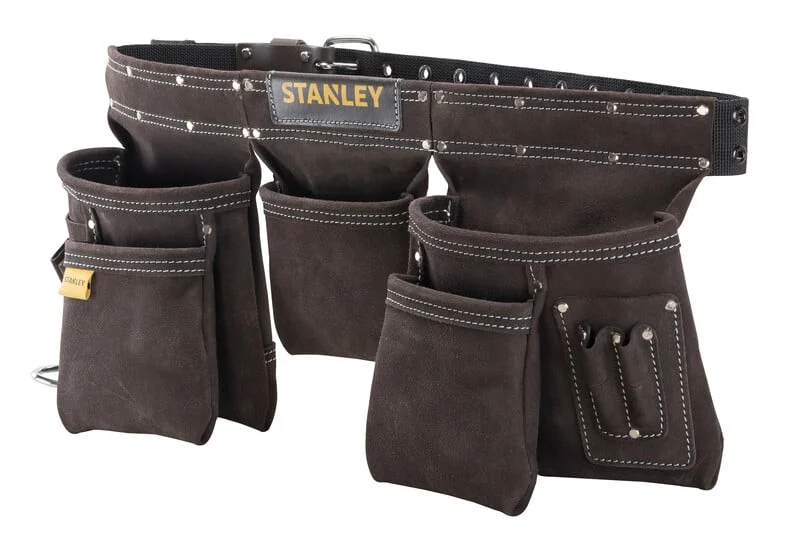 STANLEY КОЖАНЫЙ ПОЯС С КАРМАНАМИ
