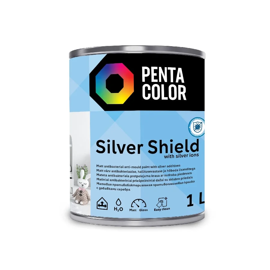 КРАСКА PENTACOLOR SILVER SHIELD 1L