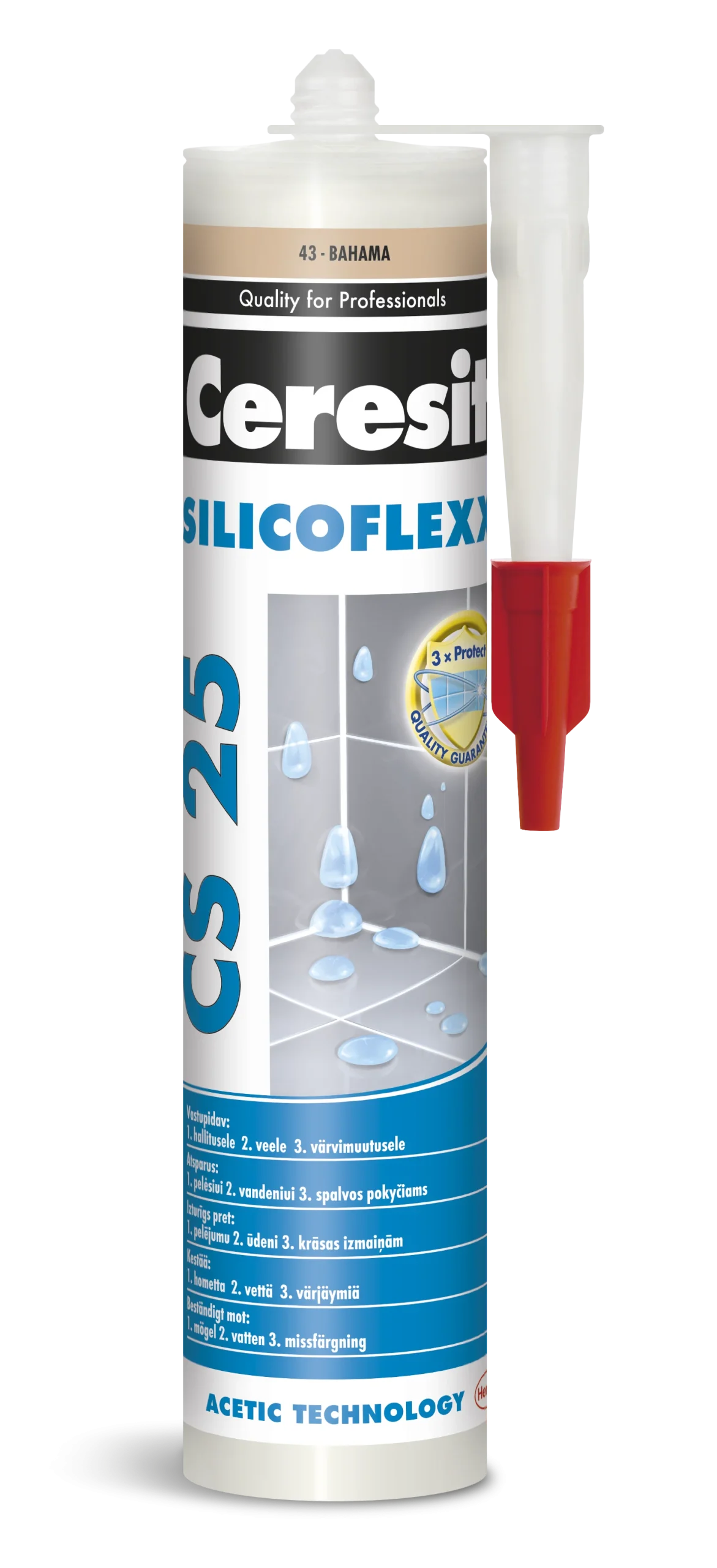SILIKONS CERESIT CS25 55 280ML