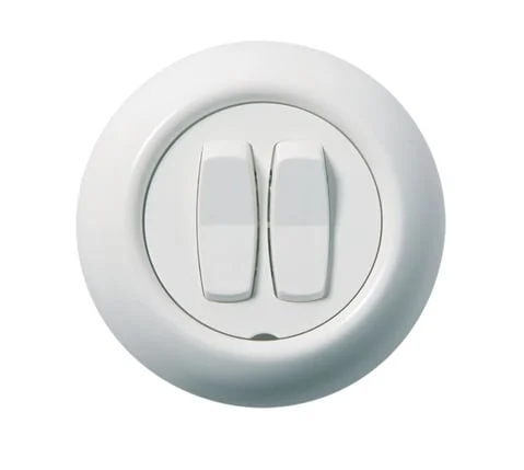 SCHNEIDER RENOVA 1+1 SWITCH WHITE