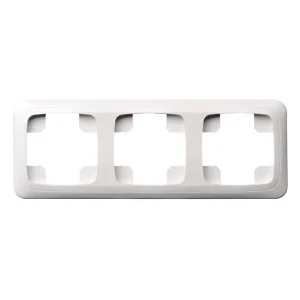 LIREGUS ALFA 3-SEATER FRAME WHITE