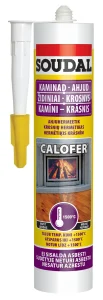 SILIKONS SOUDAL CALOFER +1500C 280ML