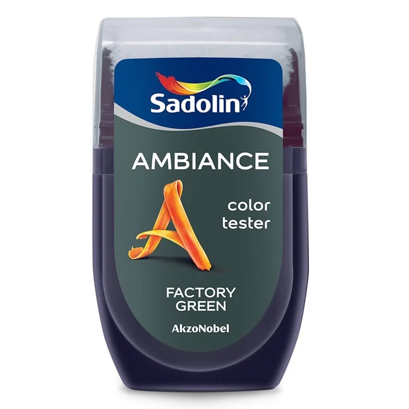 COLOR SAMPLE AMBIANCE FACTORY GREEN
