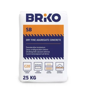 BETONS SMALKGRAUDAINS BRIKO SB 25 KG