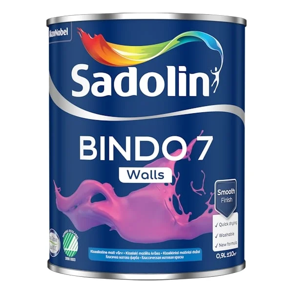 KRĀSA BINDO 7 BW 0.9L