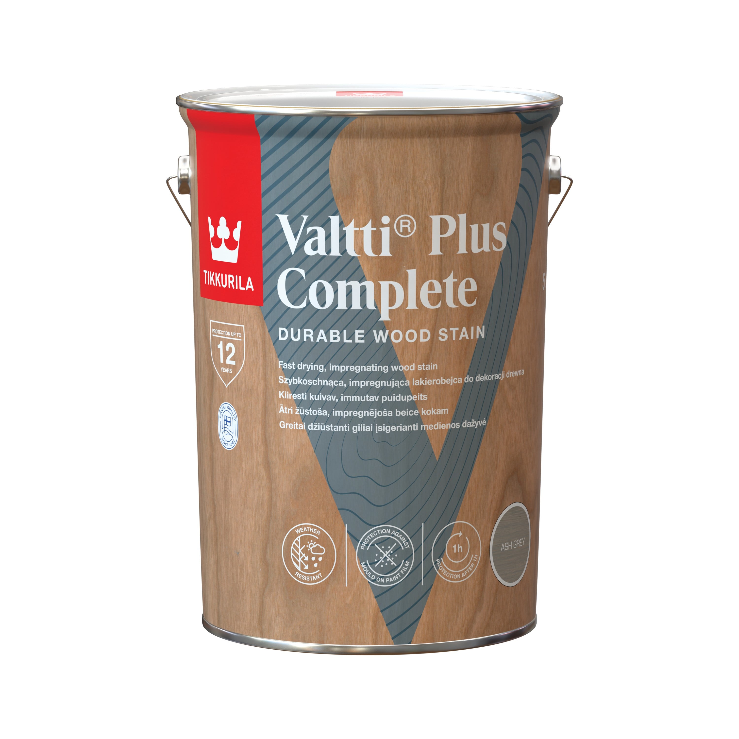 IMPREGNANTS VALTTI PLUS COMP.GREY 5L