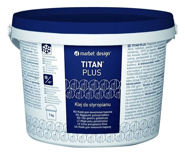 CEILING ADHESIVE TITAN PLUS 1.0KG