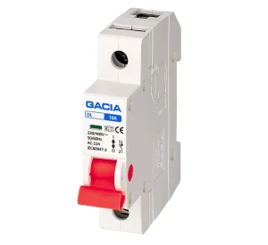 MODULĀRAIS SLĒDZIS DL-125 1P 16A
