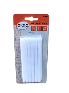 GLUE STICKS 7.2X100MM 12 PCS. WHITE