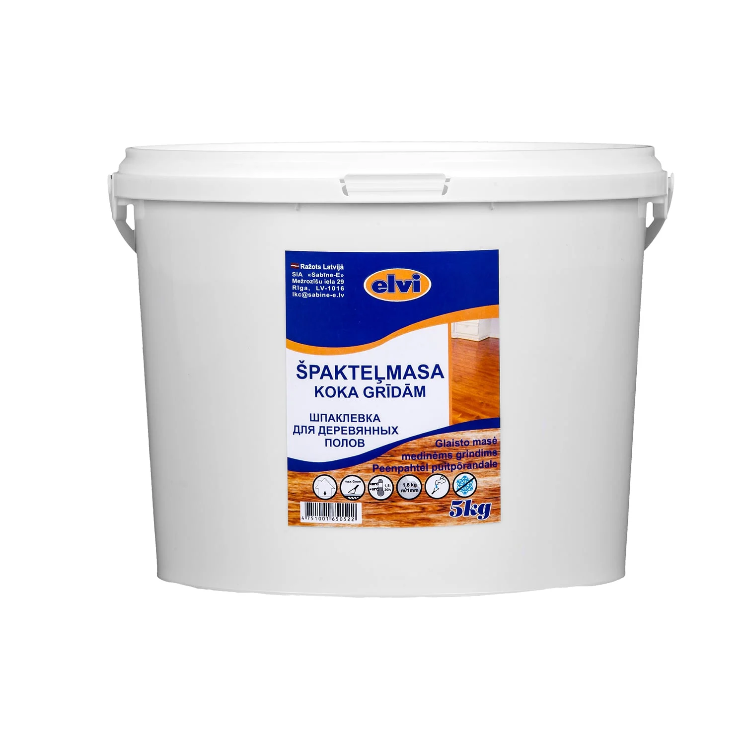 ŠPAKTELE KOKA GRĪDĀM 5KG
