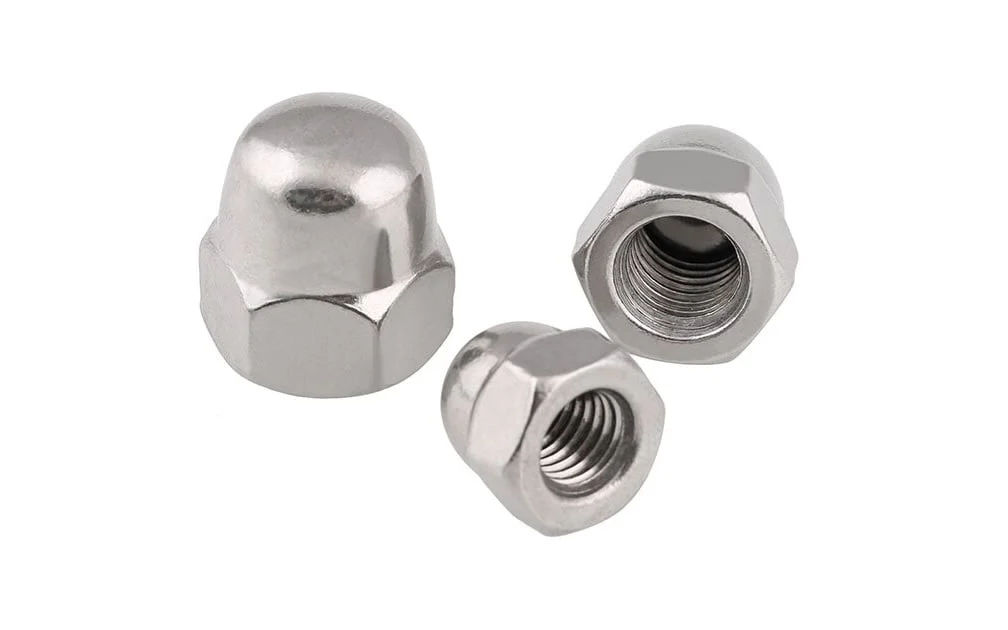 CAP DIN1587 M12 ZN 4PCS
