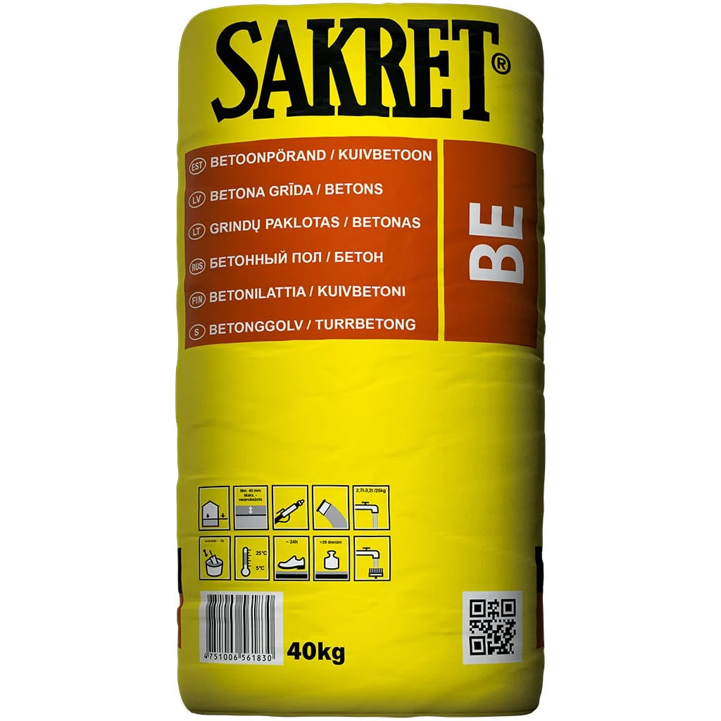 CONCRETE/CLONE SAKRET BE 40KG