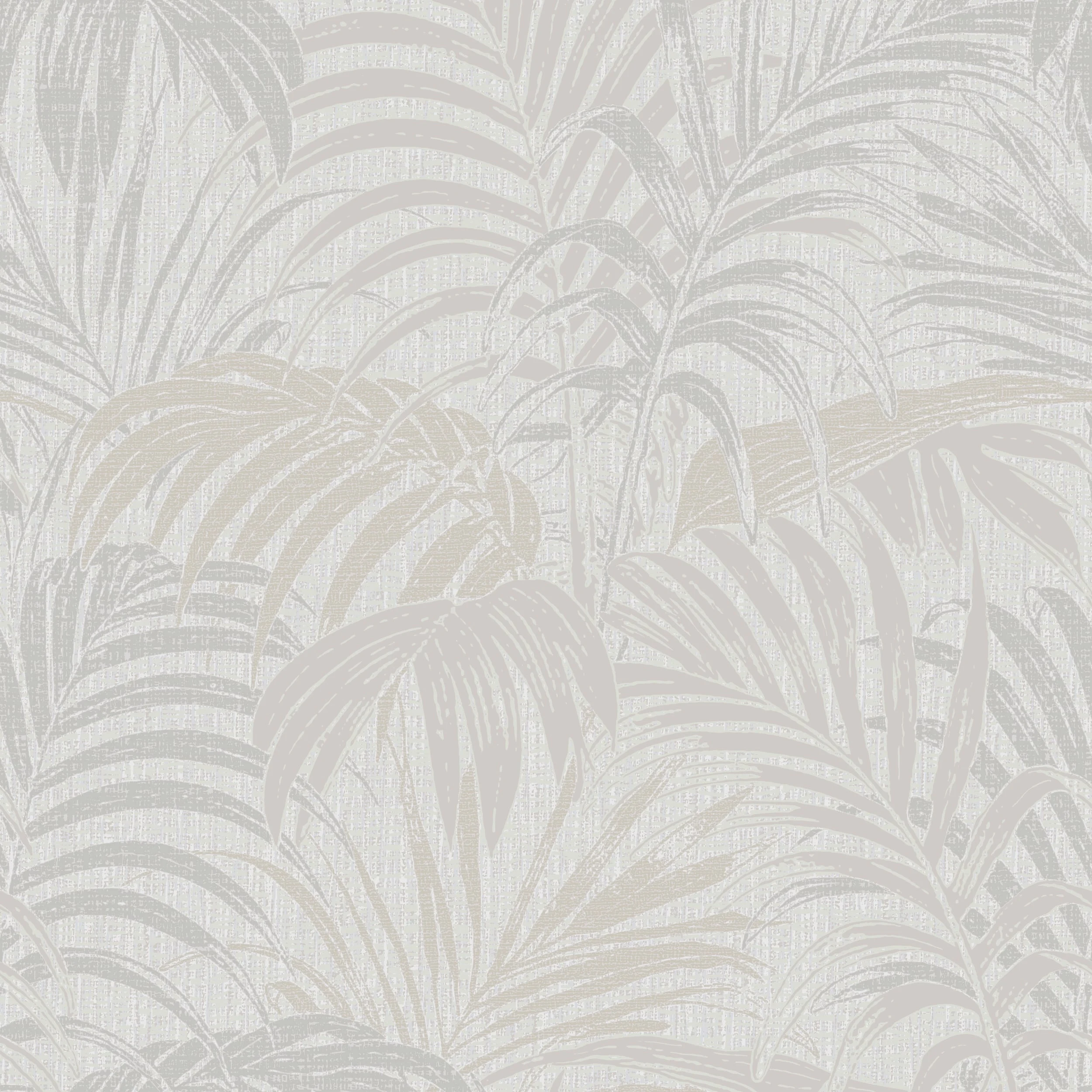 WALLPAPER VIN. 454008 SAND PALM LEAVES