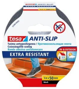 LĪMLENTE TESA PRETSLĪDES MELNA 50MMX5M