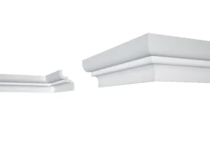 APDARES LĪSTE E-9 80X62X2000 MM BALTA