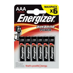 BATERIJA ALKALINE POWER AAA B6 1.5V