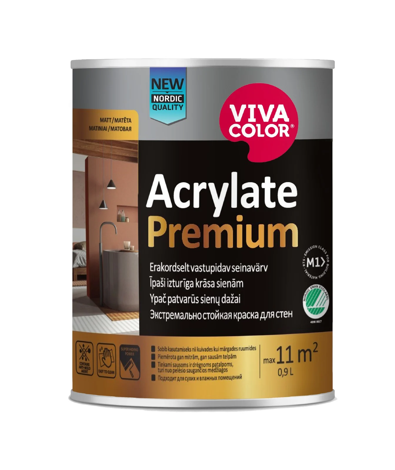 KRĀSA ACRYLATE PREMIUM C 0.9L