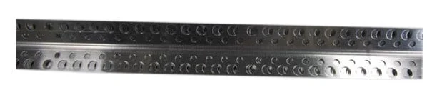 ALUMINUM CORNER RAIL 135° 3.0M
