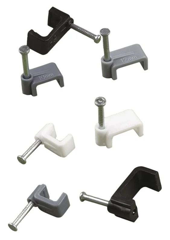 CABLE CLAMPS CHF5.4X9 WHITE 20PCS