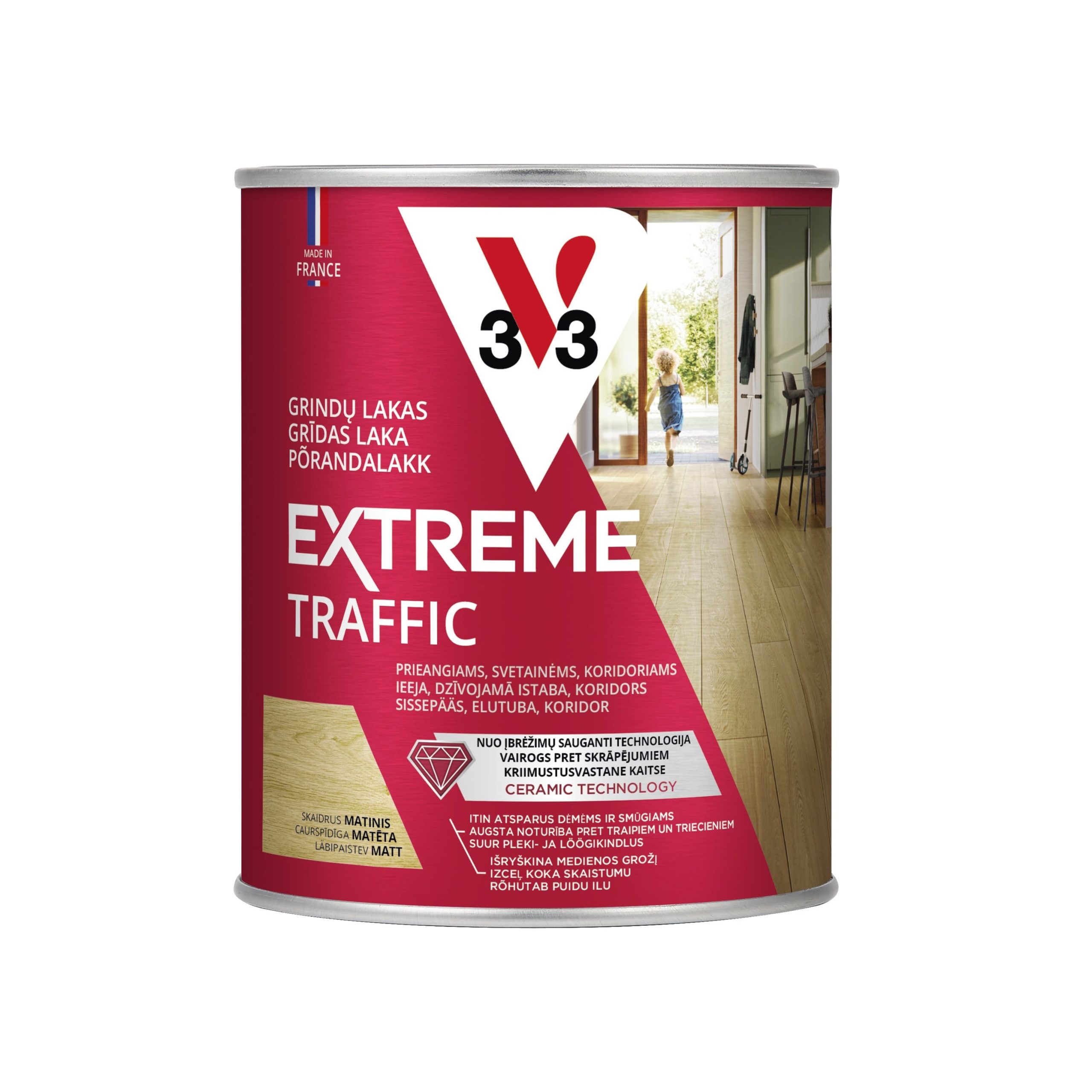 MATTE CLEAR COAT FOR FLOORS 0.75 L