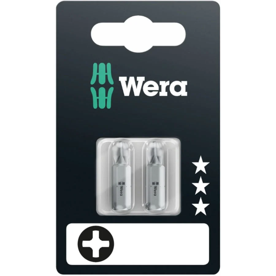 UZGAĻI SKRŪV.WERA STANDART 2GAB PH1X25MM