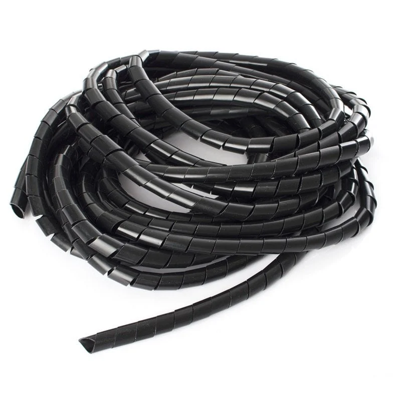 SPIRAL CABLE TUBE SWB-19 10M BLACK
