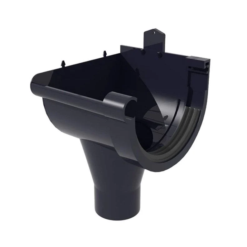 ВОРОНКА PVC SCALA ЛЕВАЯ 80MM КОРИЧНЕВАЯ