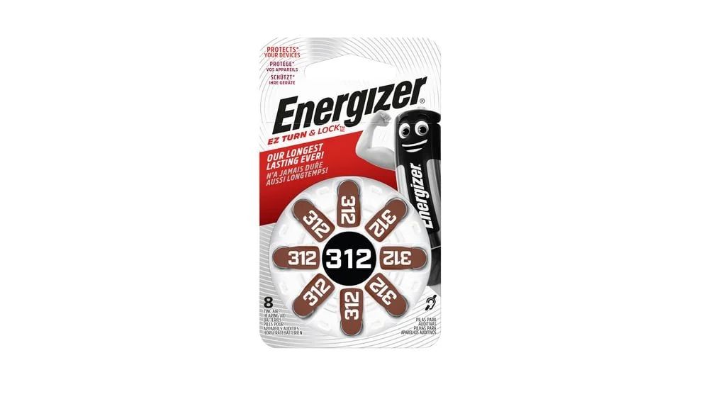 BAT.ENERGIZER 312 B8 ZINC AIR DZIRDES