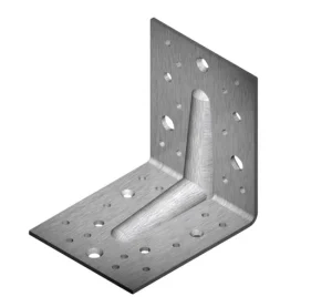 ANGLE BRACKET REINFORCED 105X105X90X3 ZN