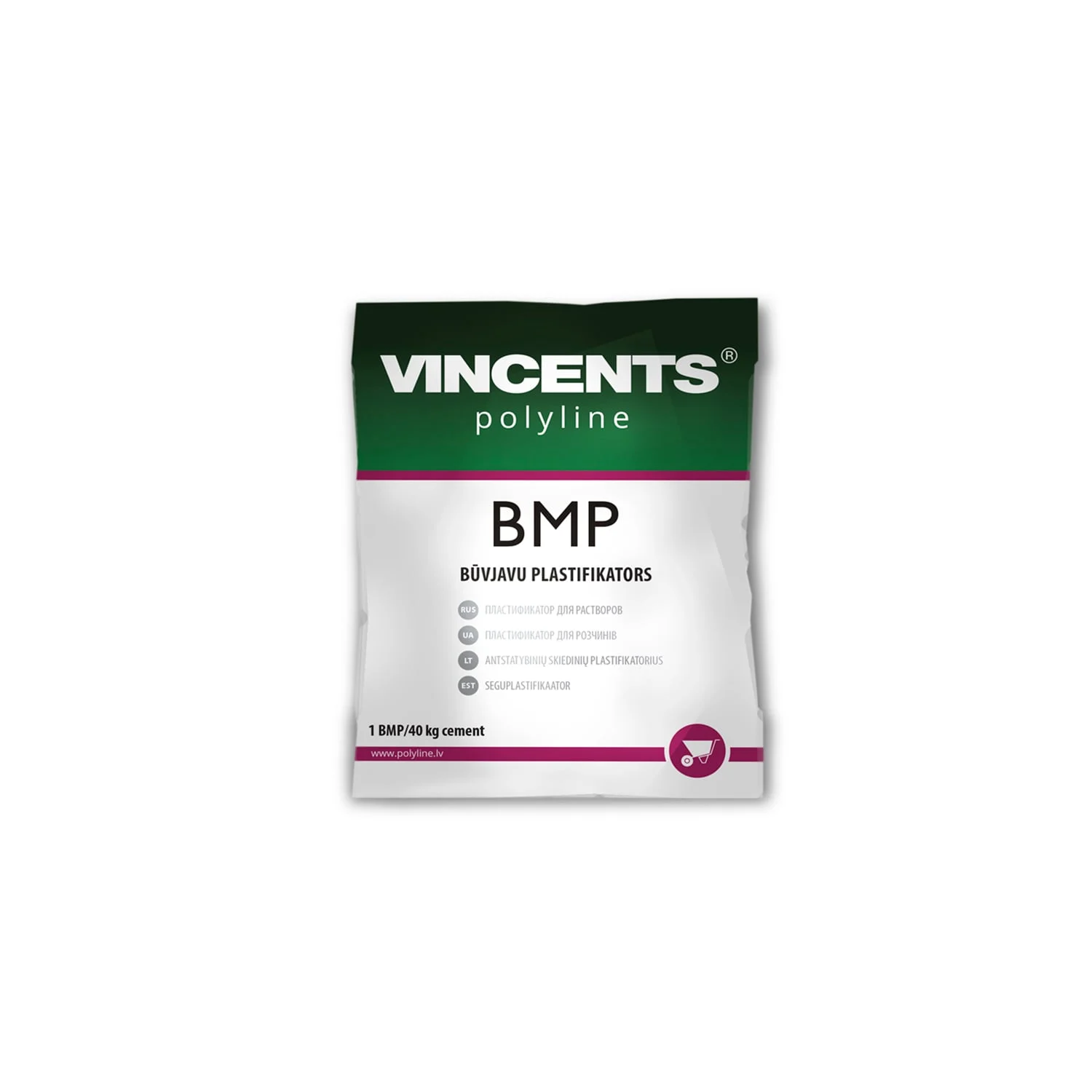 ПЛАСТИФИКАТОР ДЛЯ БЕТОНА VINCENTS BMP 16G