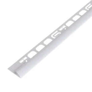 LĪSTE FLĪŽU PVC 7MM/2,5M BALTA GAB 40