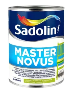 KRĀSA MASTER NOVUS PUSMATĒTA 1L BW-BALTA