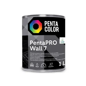 KRĀSA PENTACOLOR PENTAPRO 7 BALTA 1L