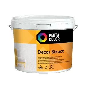 KRĀSA DISPERS PENTACOLOR DEKOR BALTA 10L