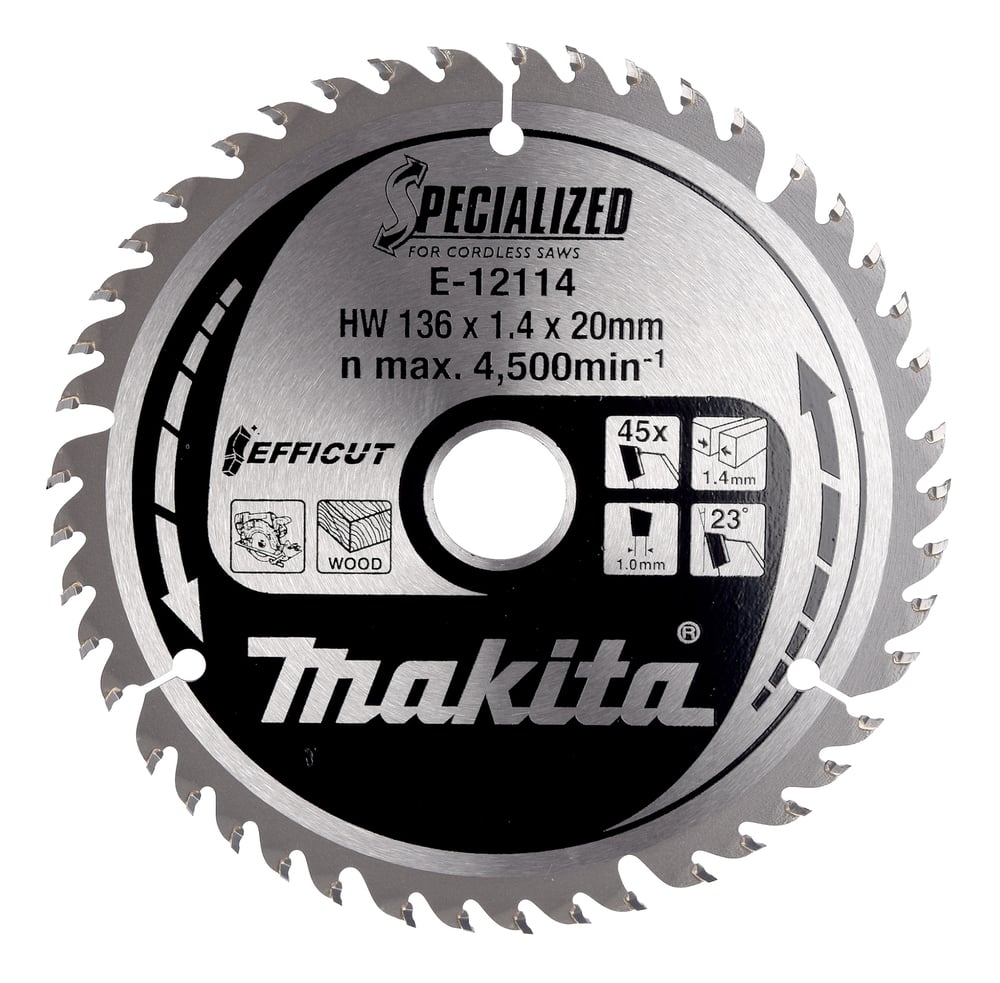 SAW DISC FOR WOOD MAKITA E-12114 136X1.4X