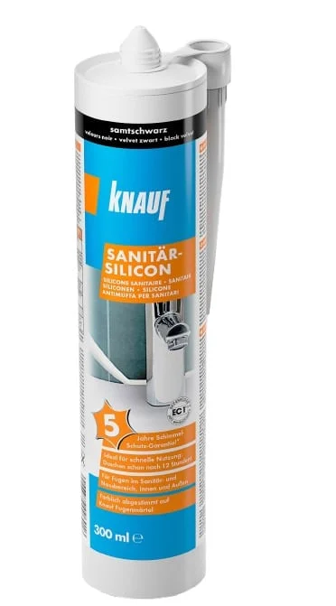 SILIKONS KNAUF SAMTA MELNS 300ML