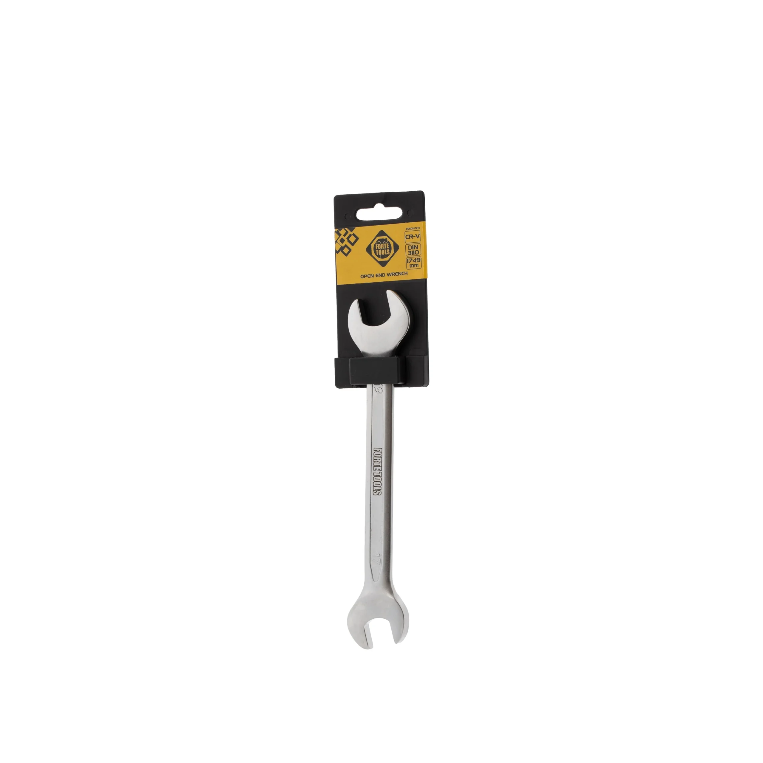 PLAKANĀ ATSLĒGA FORTE TOOLS 17X19MM